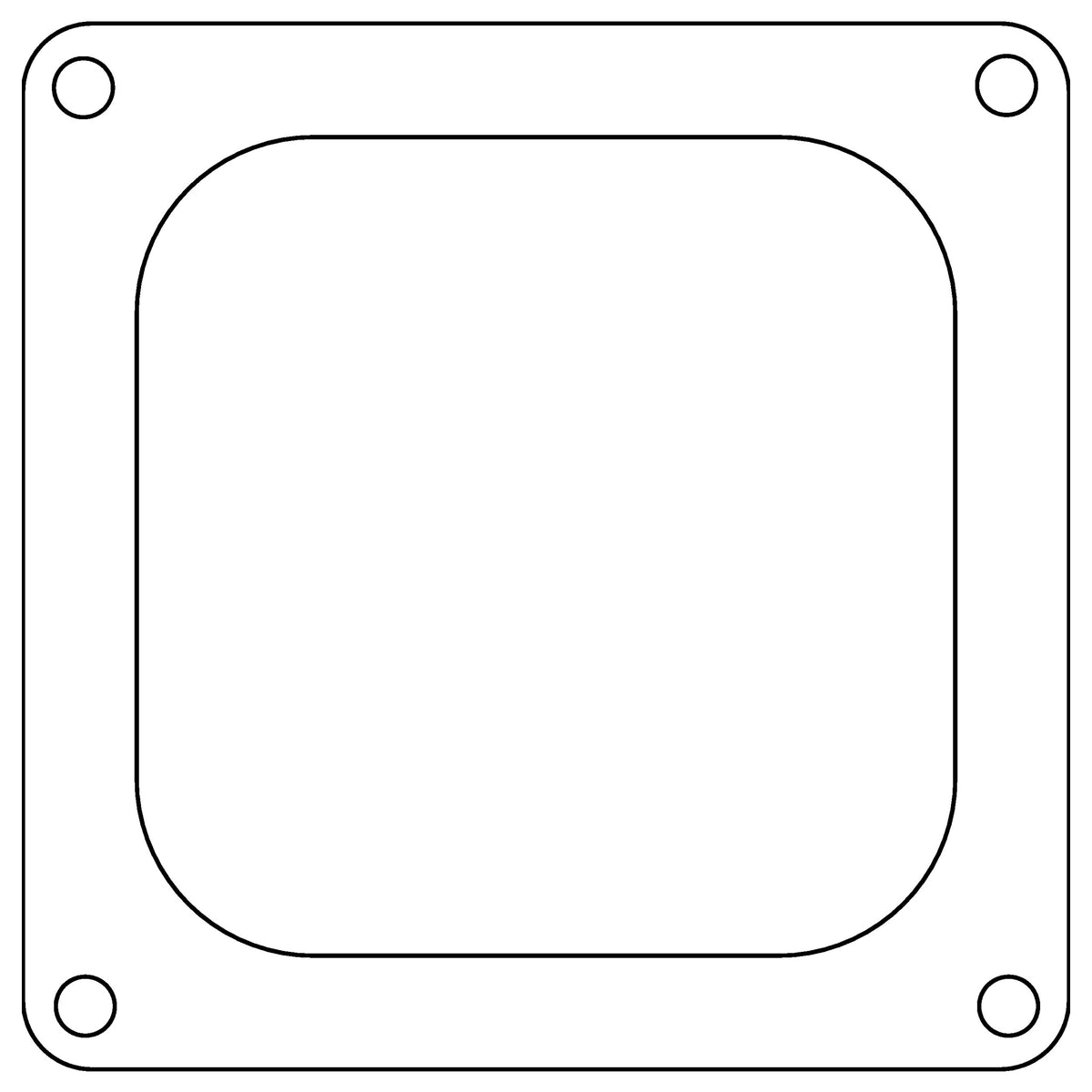 Cometic Gasket Cometic Holley 4500 Dominator .047 Fiber Carburetor Gasket 4.775 x 4.775  Open Plenum C15238 | C15238