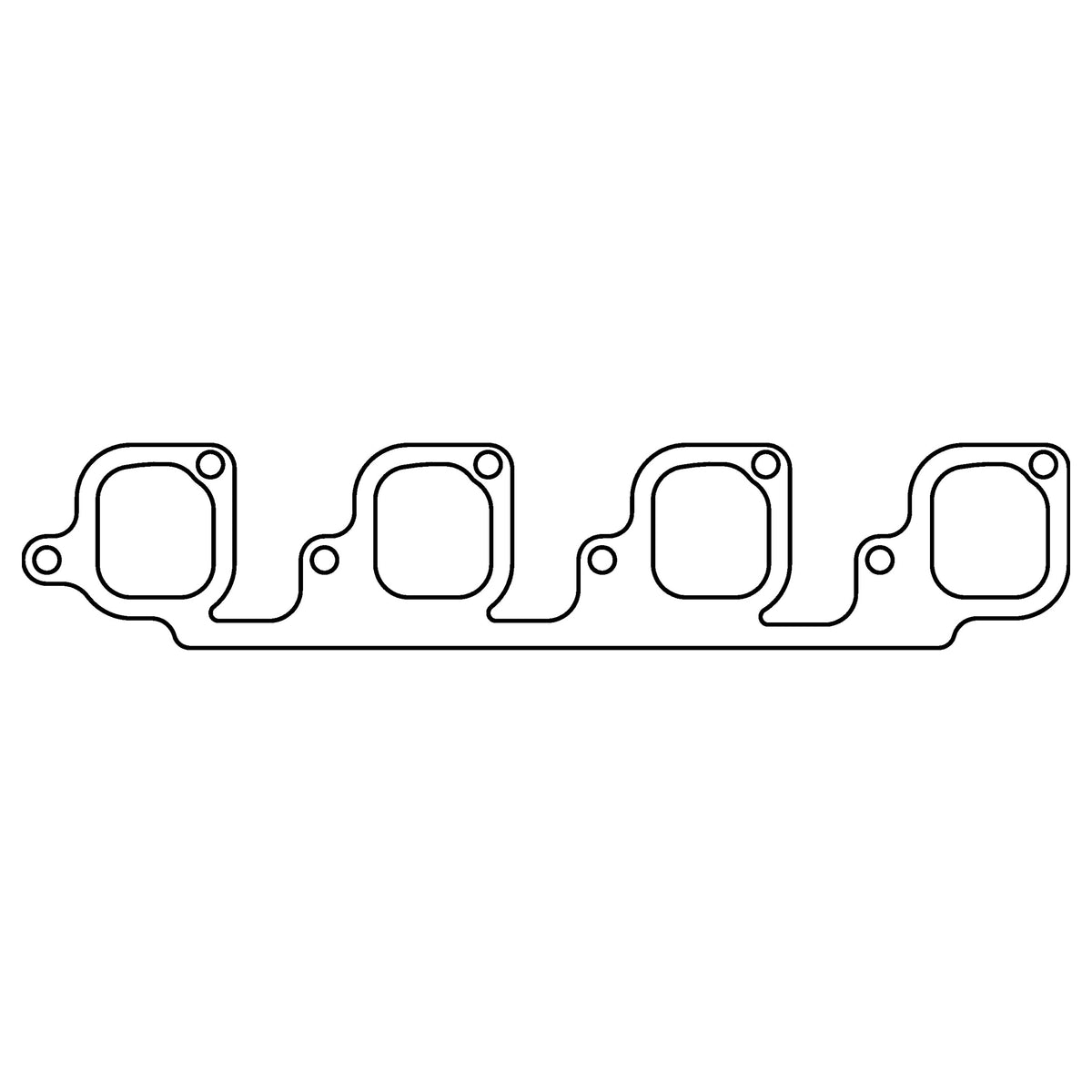 Cometic Gasket Cometic Ford 335 Series V8 .064 AM Exhaust Manifold Gasket Set 4BBL Heads C15104 | C15104