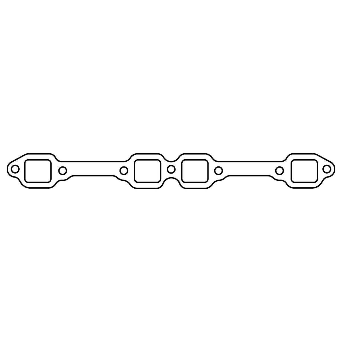 Cometic Gasket Cometic Ford Y-Block .064 AM Exhaust Manifold Gasket Set C15082-064 | C15082-064