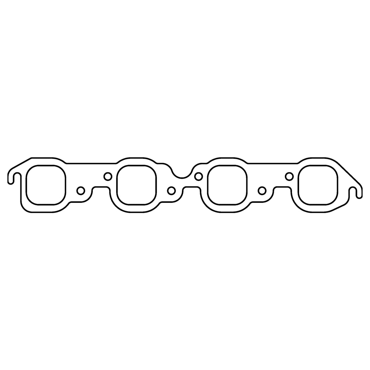 Cometic Gasket Cometic Chevrolet Big Block V8 .060 HTS Exhaust Manifold Gasket Set 2.090 x 2.090 Square Ports C15325HTS | C15325HTS