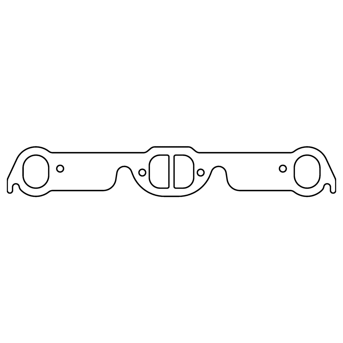 Cometic Gasket Cometic Pontiac V8 .094 HTG Exhaust Manifold Gasket Set 1.940 x 1.500 D Oval Ports C15308HTG | C15308HTG