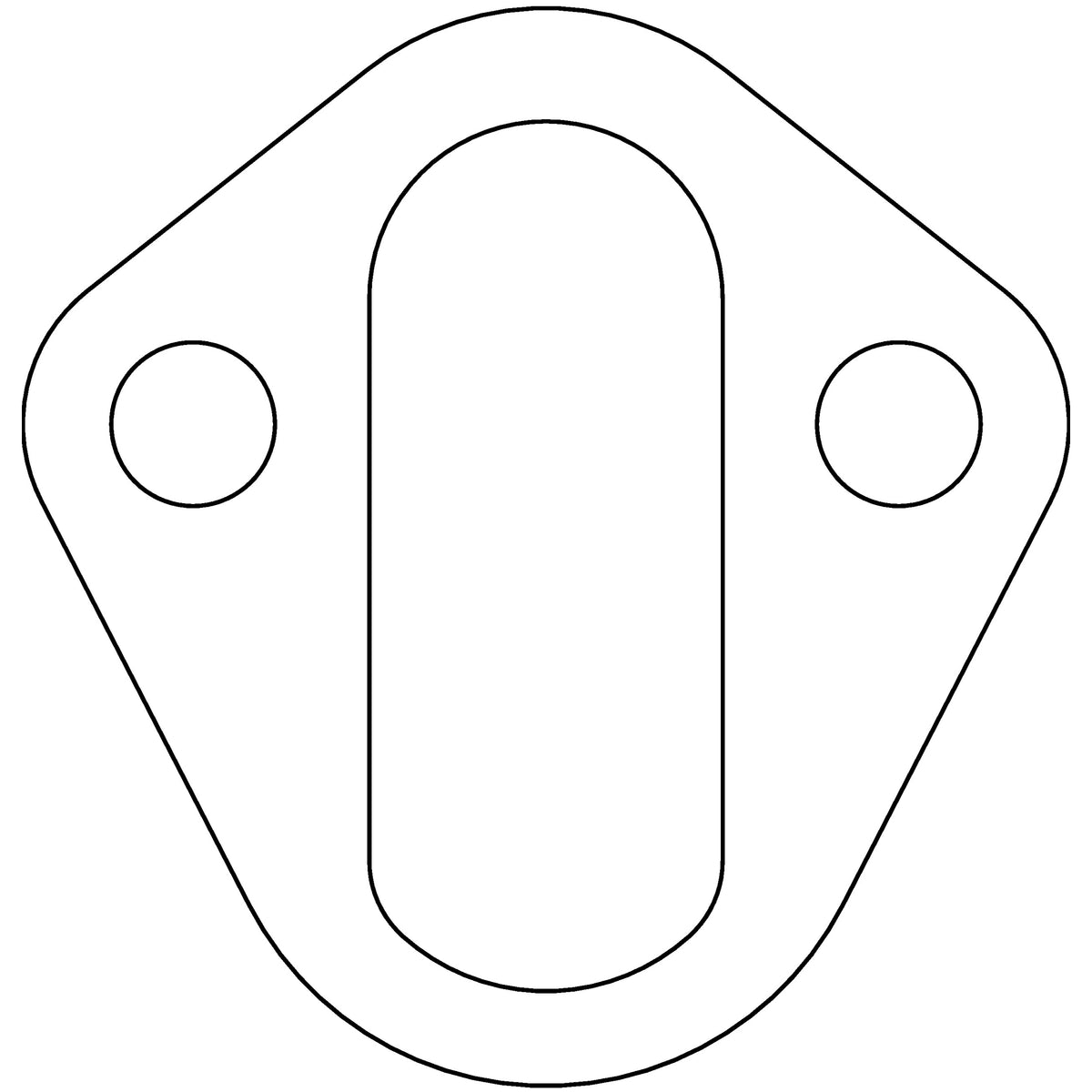 Cometic Gasket Cometic Ford Flathead V8 8BA 8CM .031 Fiber Fuel Pump Mount Gasket 1948-1953 C15119 | C15119