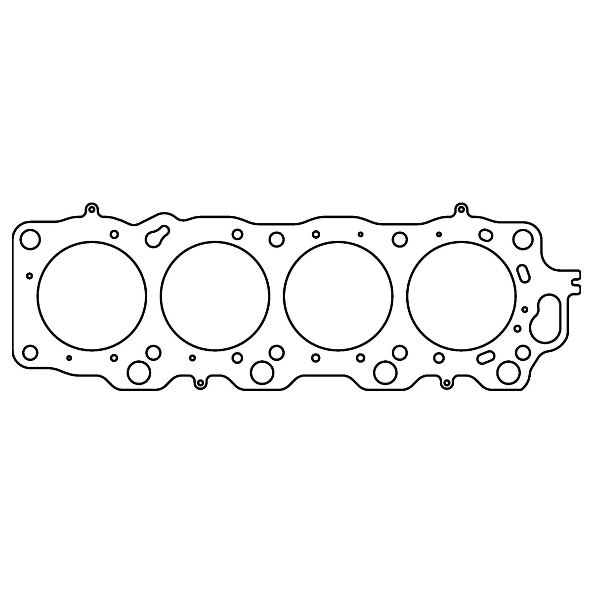 Cometic Gasket Cometic Toyota 1UZ-FE .051 MLS Cylinder Head Gasket 92.5mm Bore Without VVT-i LHS C4137-051 | C4137-051
