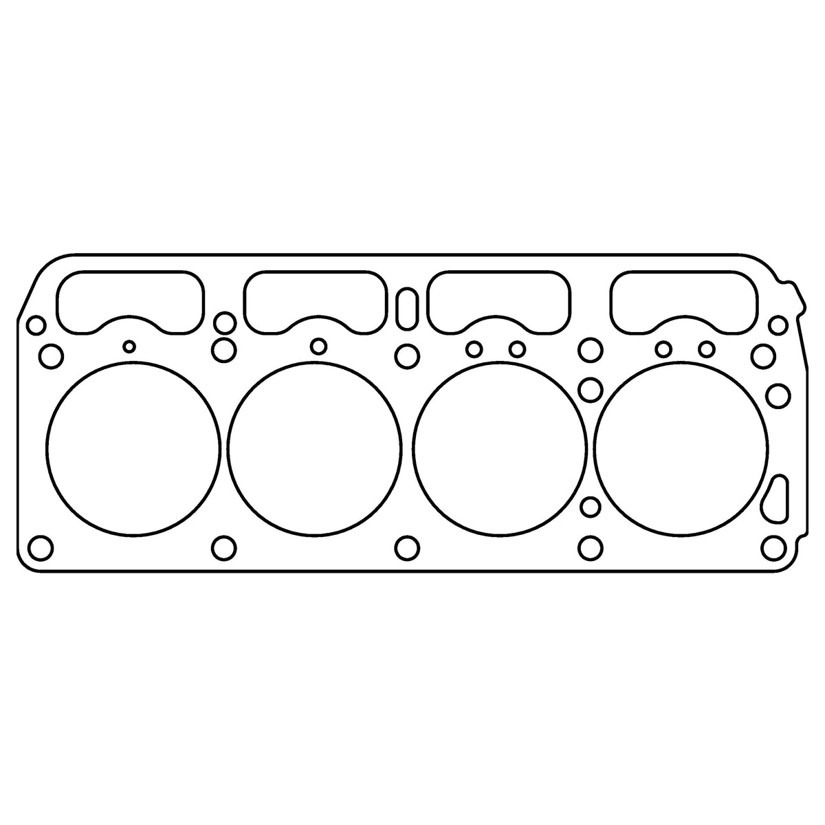Cometic Gasket Cometic Toyota 3K 4K .043 Copper Cylinder Head Gasket 84mm Bore C4105-043 | C4105-043