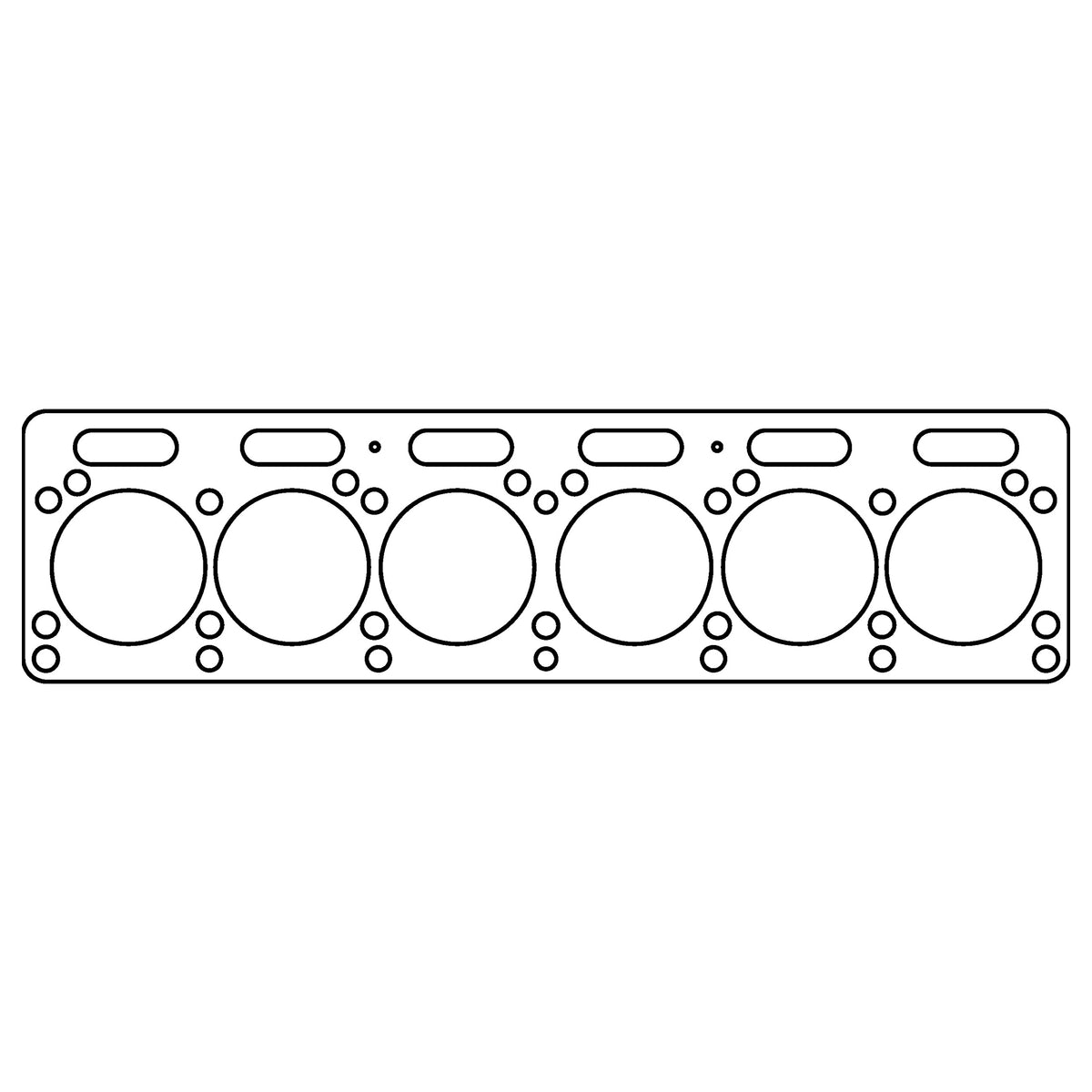 Cometic Gasket Cometic 1950 Jaguar Mark V L6 3.5L .043 CFM-20 Cylinder Head Gasket 84mm Bore C14067-043 | C14067-043