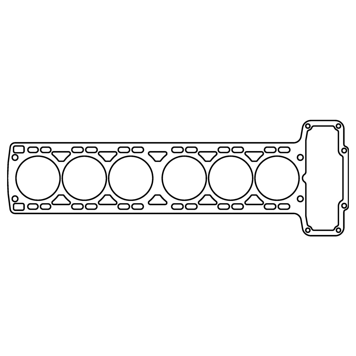 Cometic Gasket Cometic Jaguar 3.8L XK6 .059 CFM-20 Cylinder Head Gasket 89mm Bore C4125-059 | C4125-059