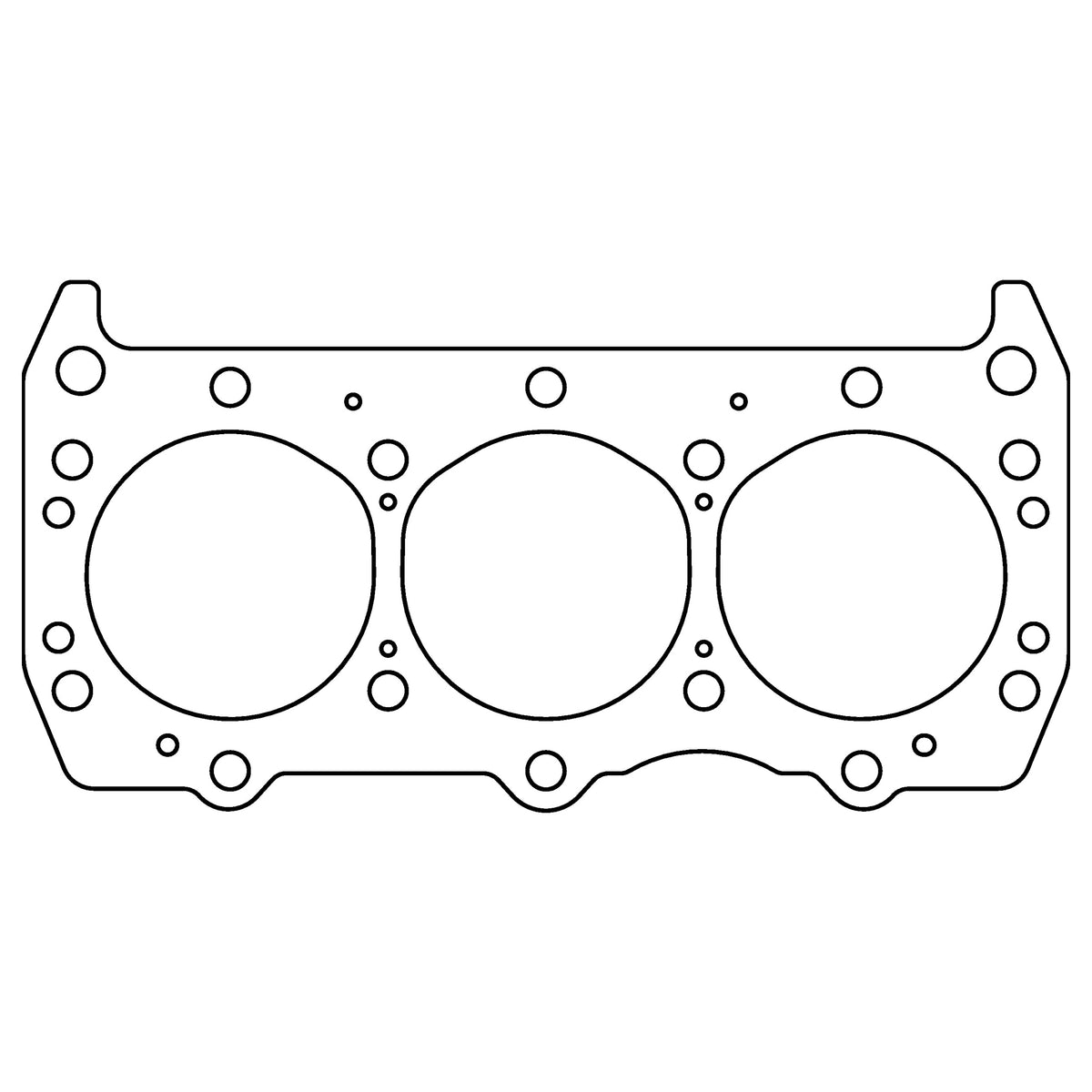 Cometic Gasket Cometic Buick Stage I Stage II V6 .043 Copper Cylinder Head Gasket 3.860 Bore C15407-043 | C15407-043