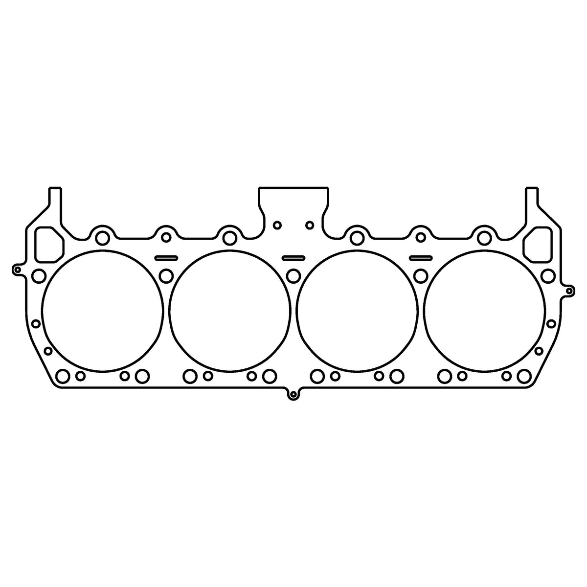 Cometic Gasket Cometic Chrysler 440 RB .051 MLS Cylinder Head Gasket 4.550 Bore Siamese Bores C15530-051 | C15530-051