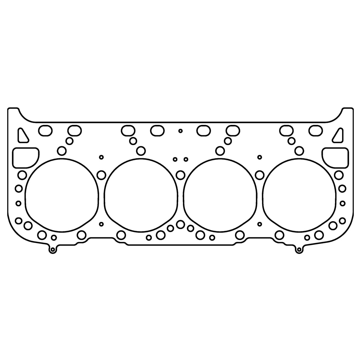 Cometic Gasket Cometic GM LT1 LT4 Gen-II Small Block V8 .066 MLS Cylinder Head Gasket 4.060 Bore With Valve Pocketed Bores C15520-066 | C15520-066