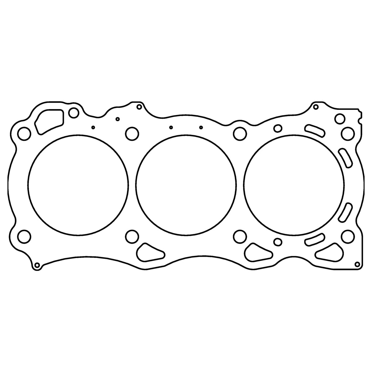 Cometic Gasket Cometic Nissan VQ35DE Version 1 VQ40DE .070 MLS Cylinder Head Gasket 100mm Bore RHS C4363-070 | C4363-070