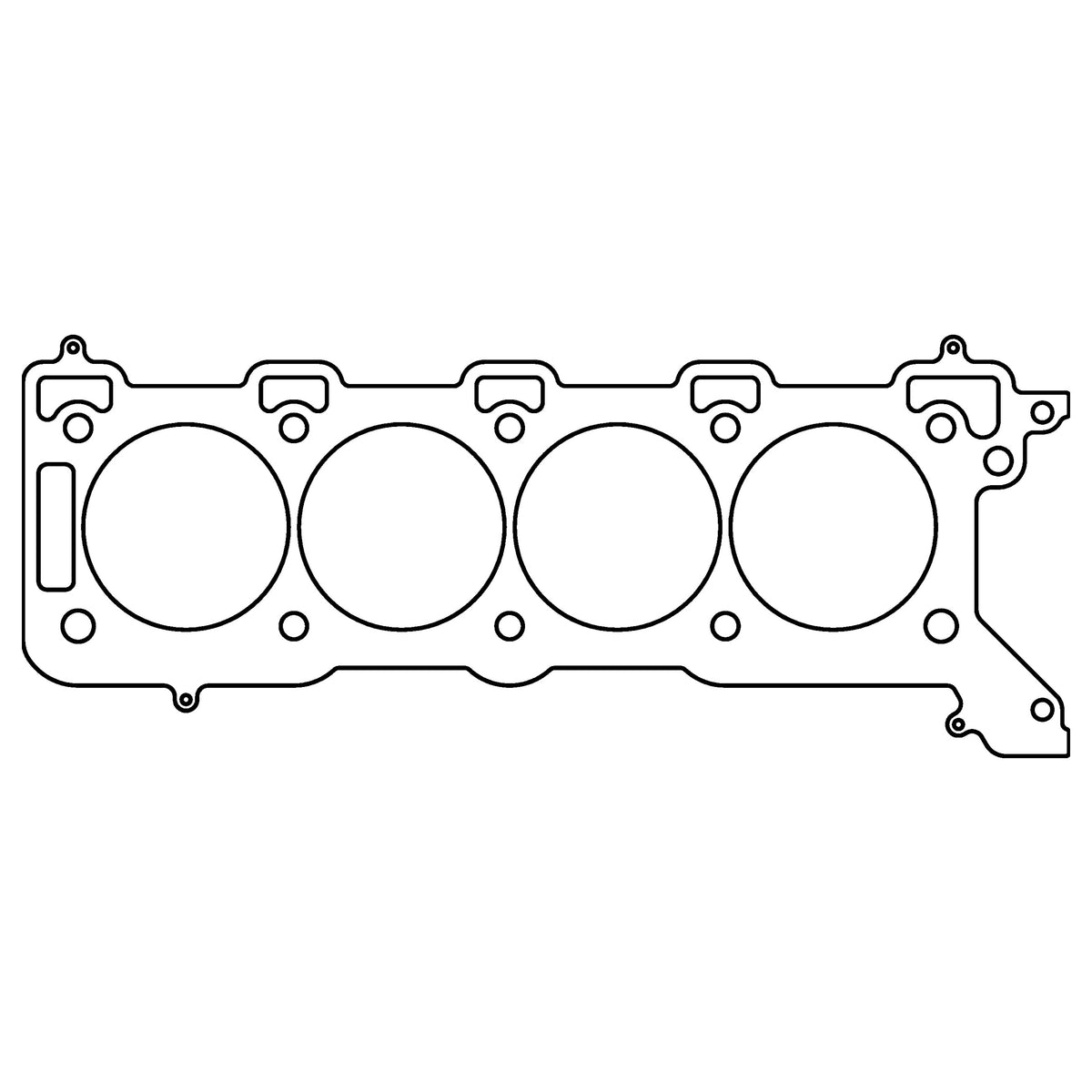 Cometic Gasket Cometic Jaguar AJ26 AJ26S AJ27 AJ27S AJ28 AJ33 AJ33S AJ34 AJ34S .070 MLS Cylinder Head Gasket 93mm Bore RHS C4377-070 | C4377-070