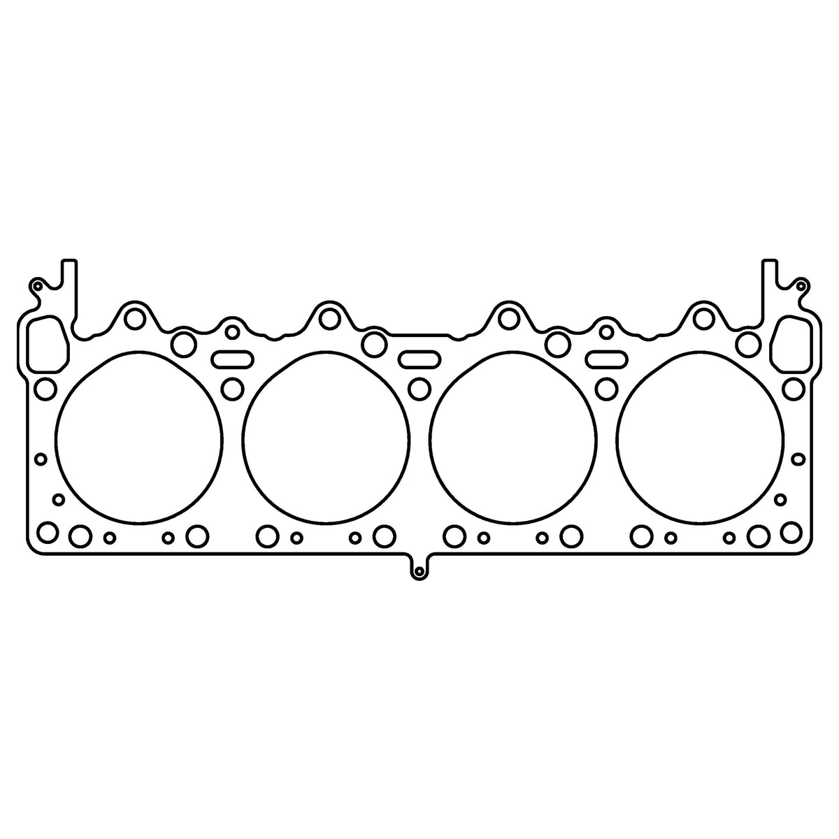 Cometic Gasket Cometic Chrysler Gen-2 426 Hemi .040 MLS Cylinder Head Gasket 4.250 Bore World Products Block C15621-040 | C15621-040