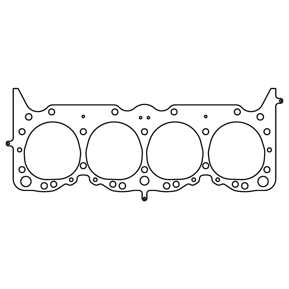Cometic Gasket Cometic Chevrolet 348 409 W-Series Big Block V8 .045 MLS Cylinder Head Gasket 4.200 Bore C5255-045 | C5255-045