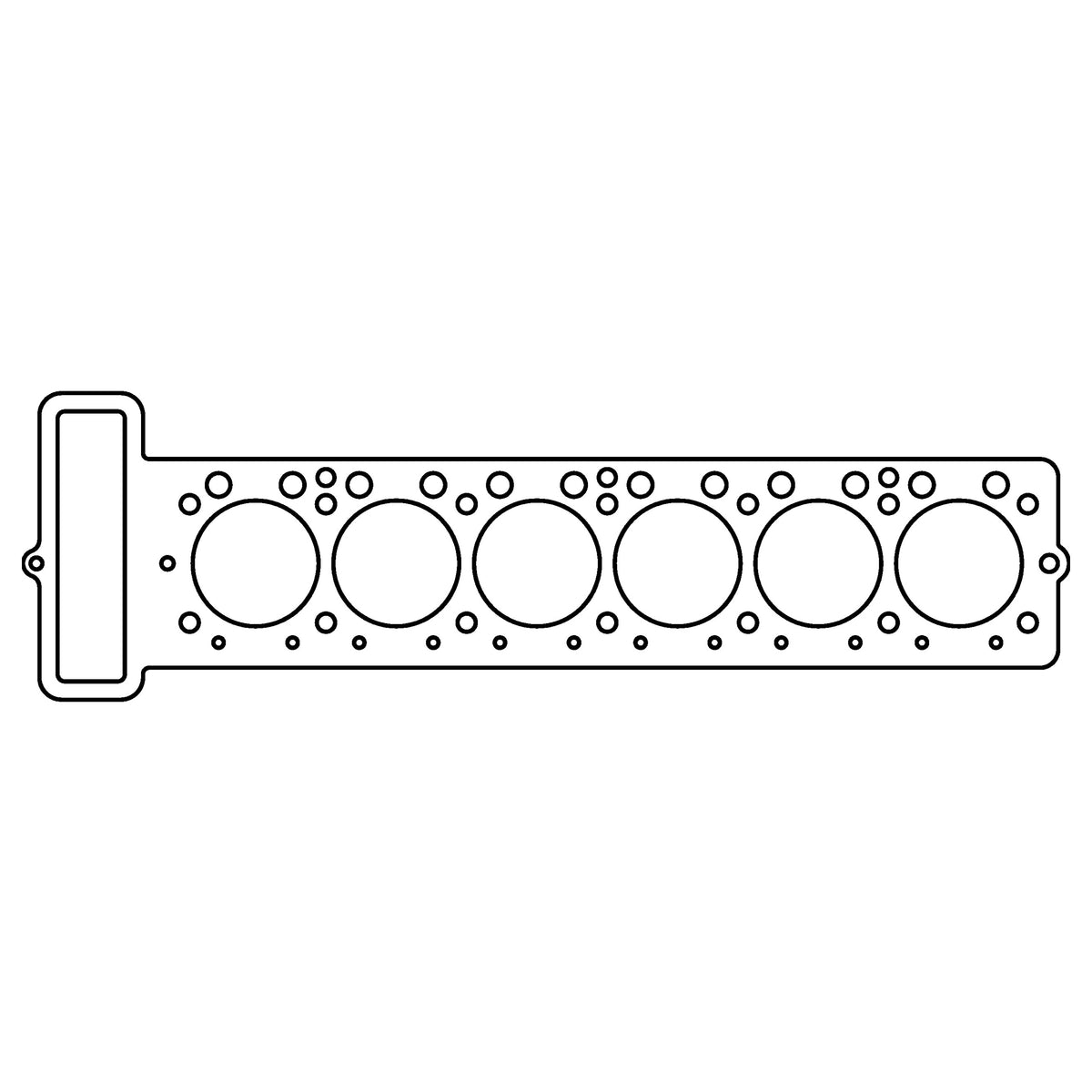 Cometic Gasket Cometic Lamborghini 3.5L V12 .059 CFM-20 Cylinder Head Gasket 83mm Bore LHS C14105-059 | C14105-059
