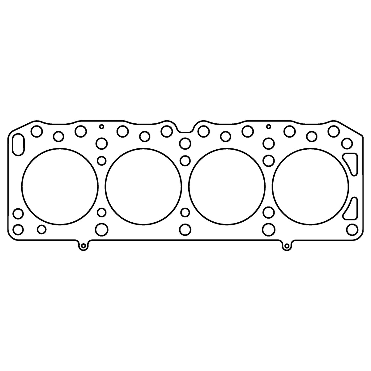 Cometic Gasket Cometic Ford Pre-Crossflow OHV Kent Crossflow OHV Kent; Cosworth BD Series; Lotus Twin Cam .040 MLX Cylinder Head Gasket 87mm Bore C14040-040 | C14040-040