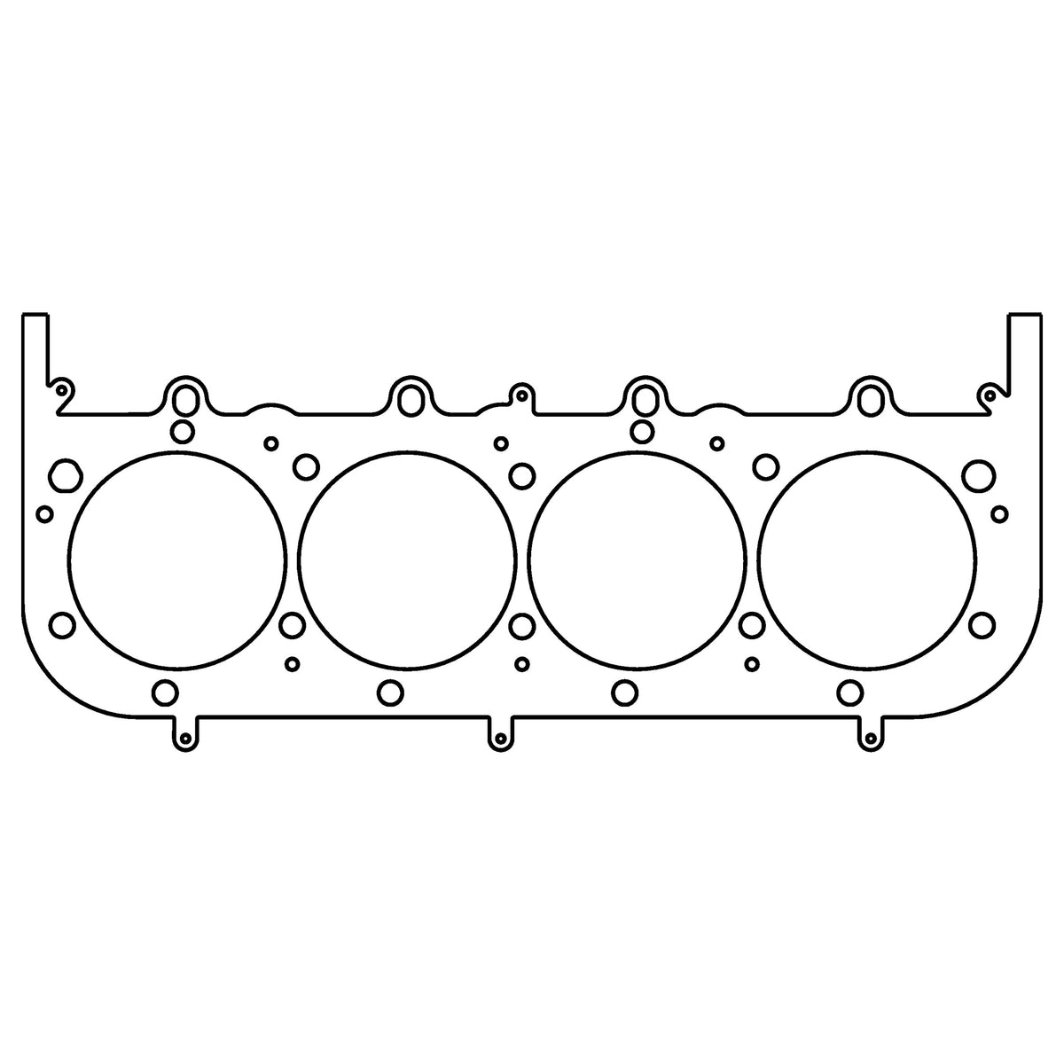 Cometic Gasket Cometic GM Brodix 8B 5000 8B 5025 Pro Stock .052 MLS Cylinder Head Gasket 4.700 Bore C15397-052 | C15397-052