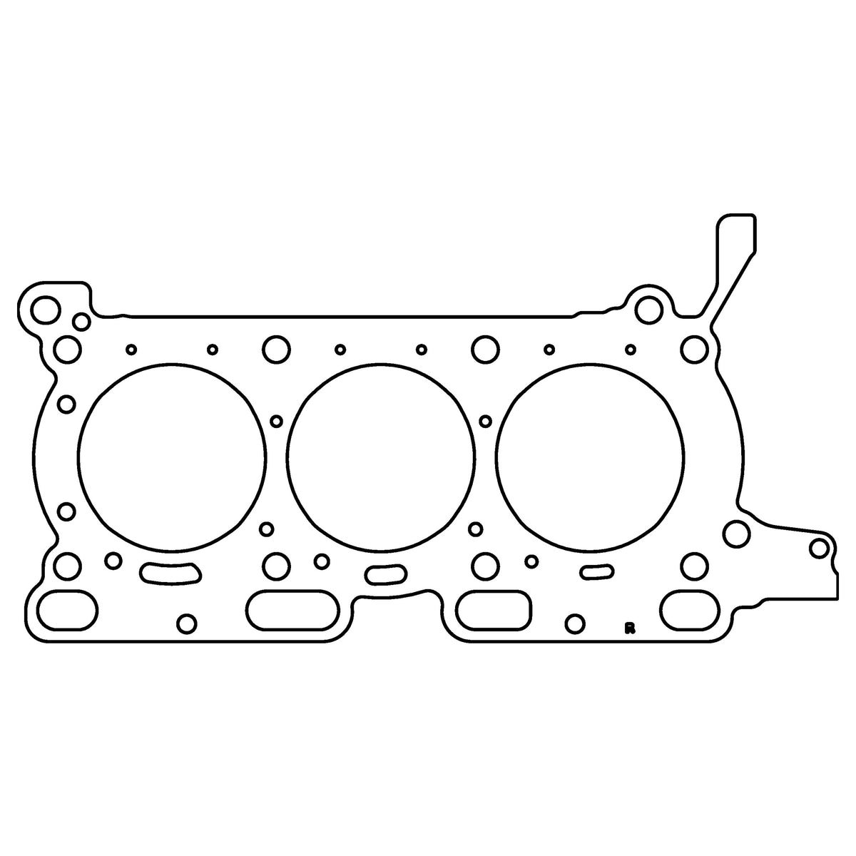 Cometic Gasket Cometic Ford 3.5L Gen-2 EcoBoost .040 HP Cylinder Head Gasket 97.5mm Bore 10R80 10-Speed Automatic Transmission Only RHS C15473-040 | C15473-040