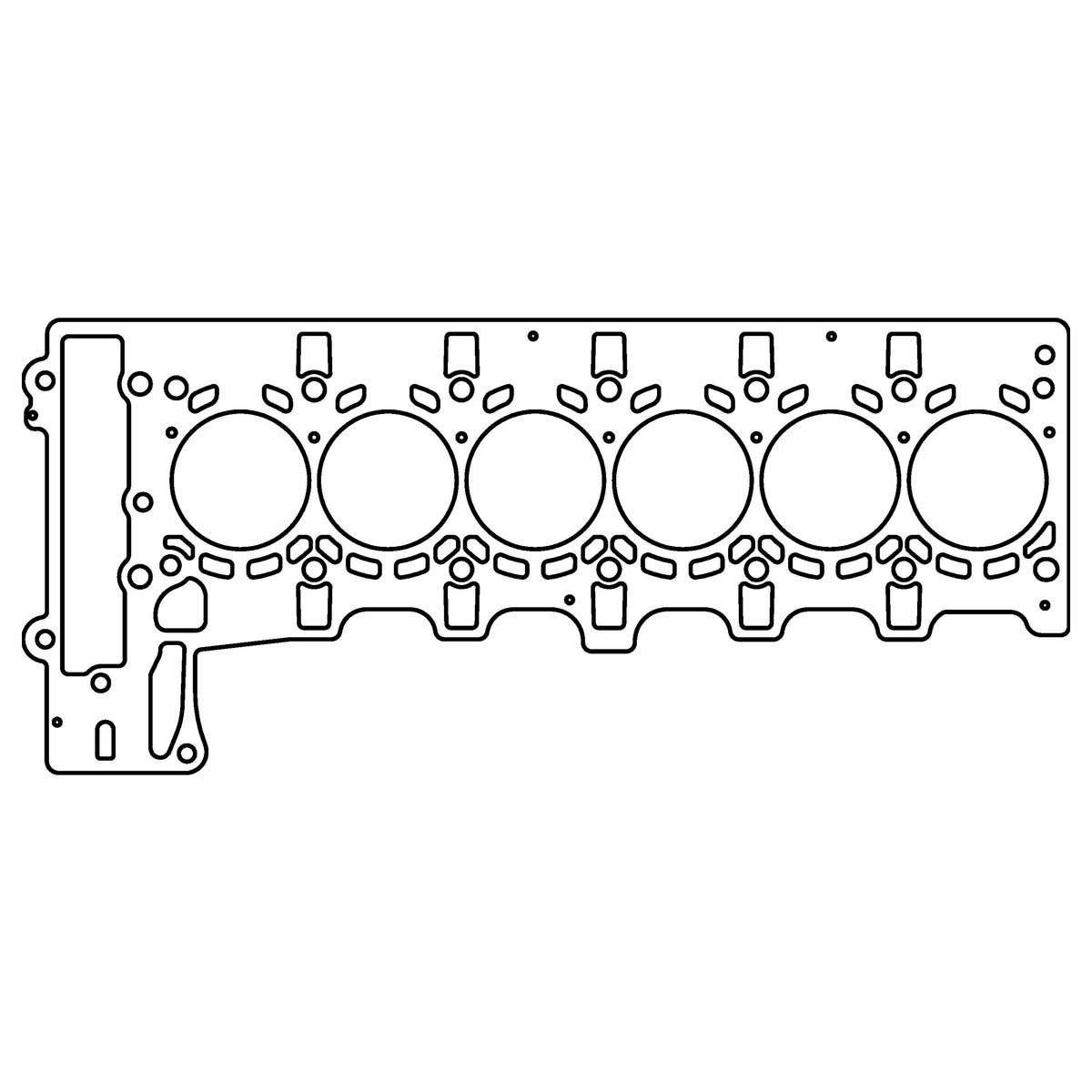 Cometic Gasket Cometic BMW N55B30 N55B30M0 N55B30O0 N55B30T0 N55HP .044 MLX Cylinder Head Gasket 85mm Bore C15476-044 | C15476-044