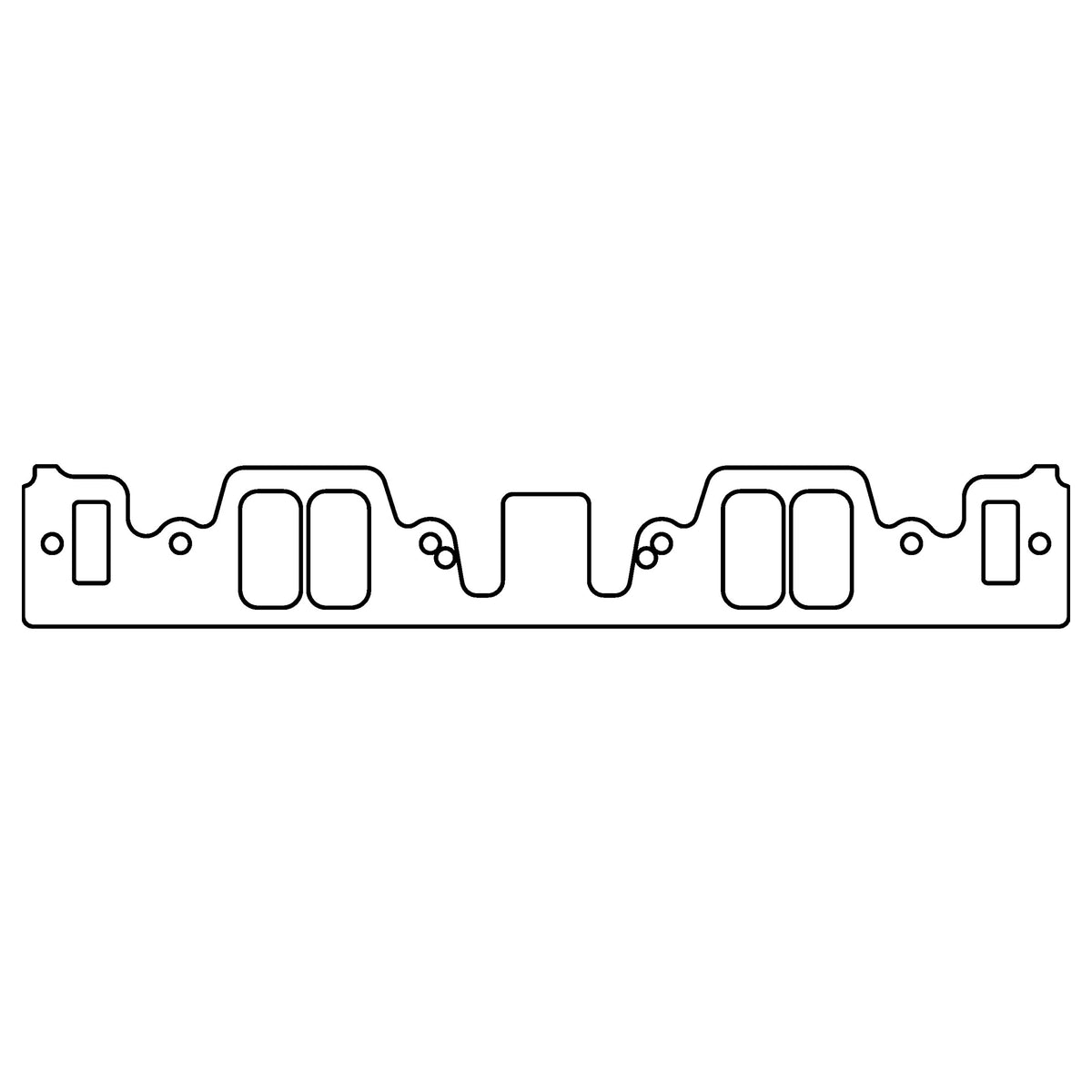 Cometic Gasket Cometic AMC Gen-3 V8 .060 Fiber Intake Manifold Gasket Set With Indy Heads C15003-060 | C15003-060