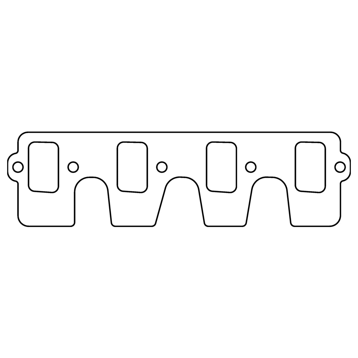 Cometic Gasket Cometic GM LS7 Gen-4 Small Block V8 .060 Fiber Intake Manifold Gasket Set 1.479 x 2.487 Rectangle Port C15687-060 | C15687-060