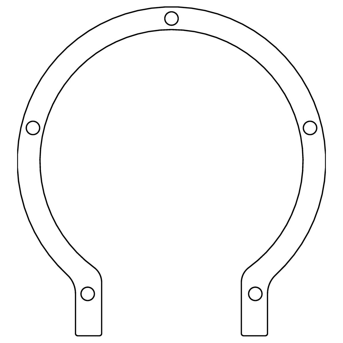 Cometic Gasket Cometic Ford 59A Flathead V8 .015 Fiber Timing Cover Gasket C15134 | C15134