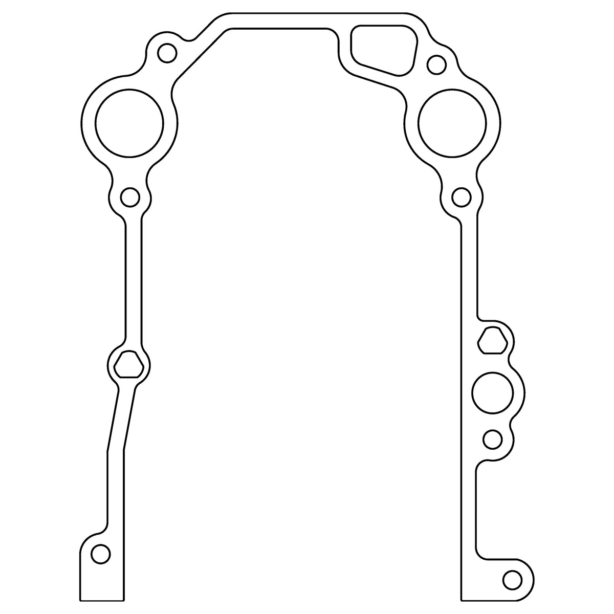 Cometic Gasket Cometic Chrysler SR II Viper .032 AFM Timing Cover Gasket C15581 | C15581