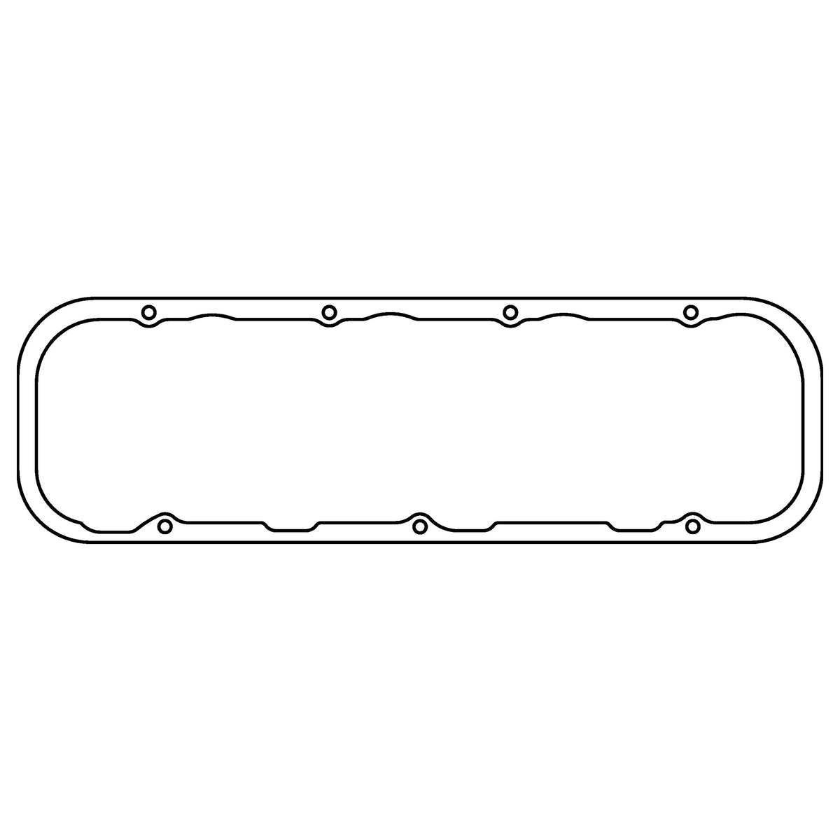 Cometic Gasket Cometic Chevrolet Mark-IV; GM Gen-V VI Big Block V8 .094 Fiber Valve Cover Gasket Fits Brodix SR20 Series Heads C15460 | C15460
