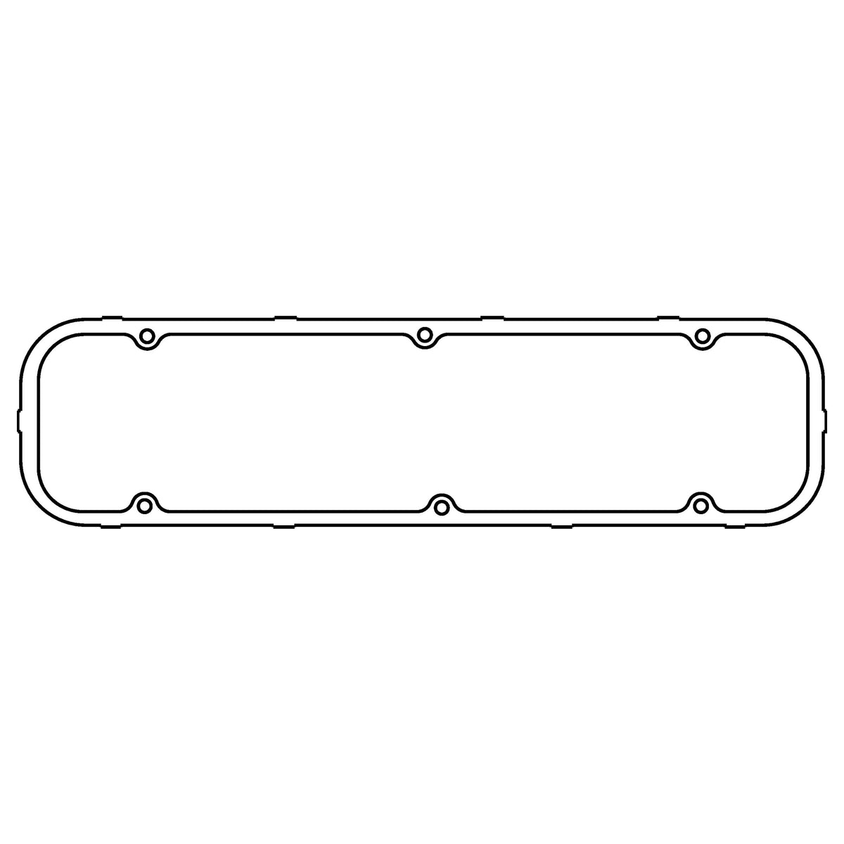 Cometic Gasket Cometic Buick 350 Small Block V8 .188 ML Fiber Valve Cover Gasket C15273-188 | C15273-188