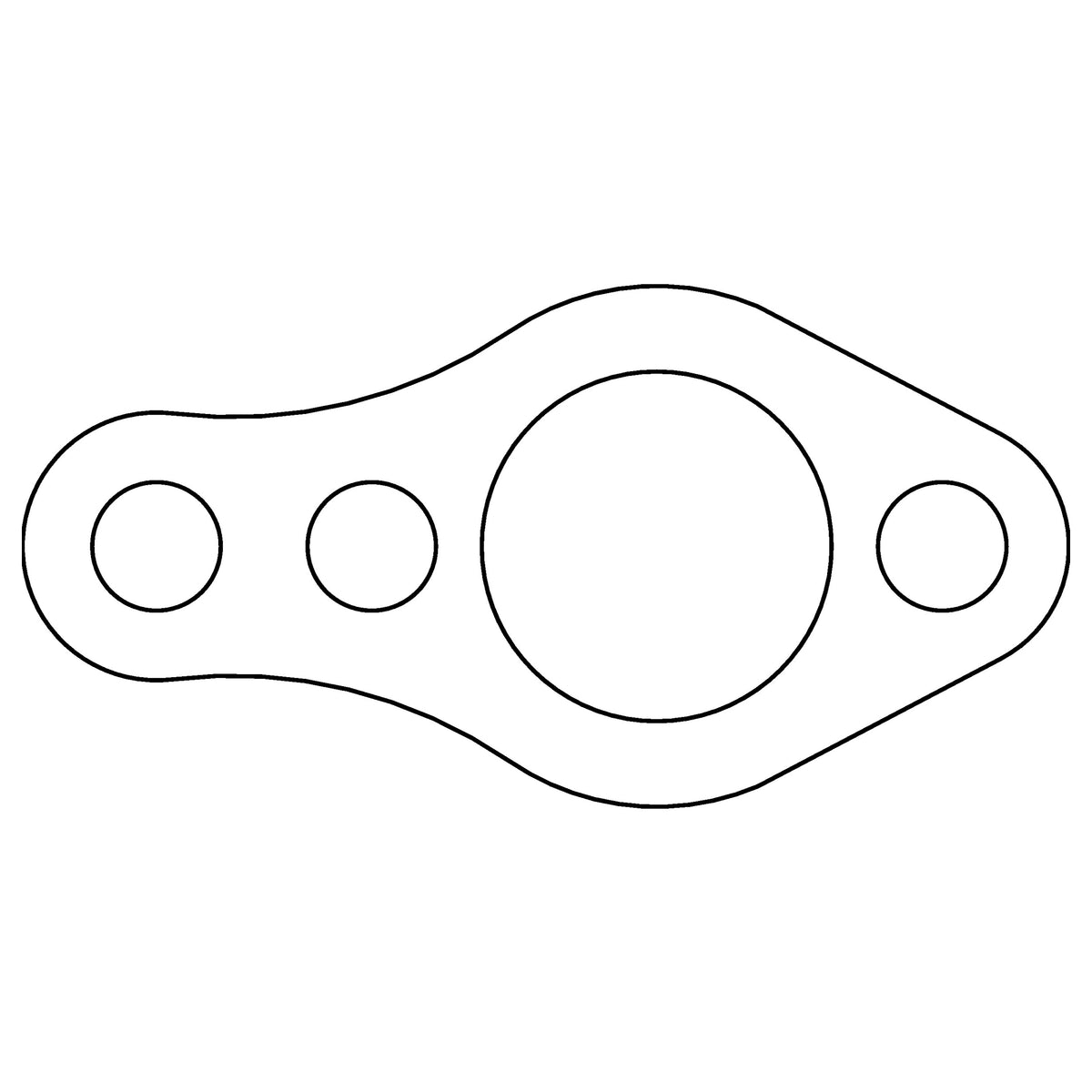 Cometic Gasket Cometic Chevrolet Gen-1 Small Block V8 .031 Fiber Water Pump Mounting Gasket C15618 | C15618