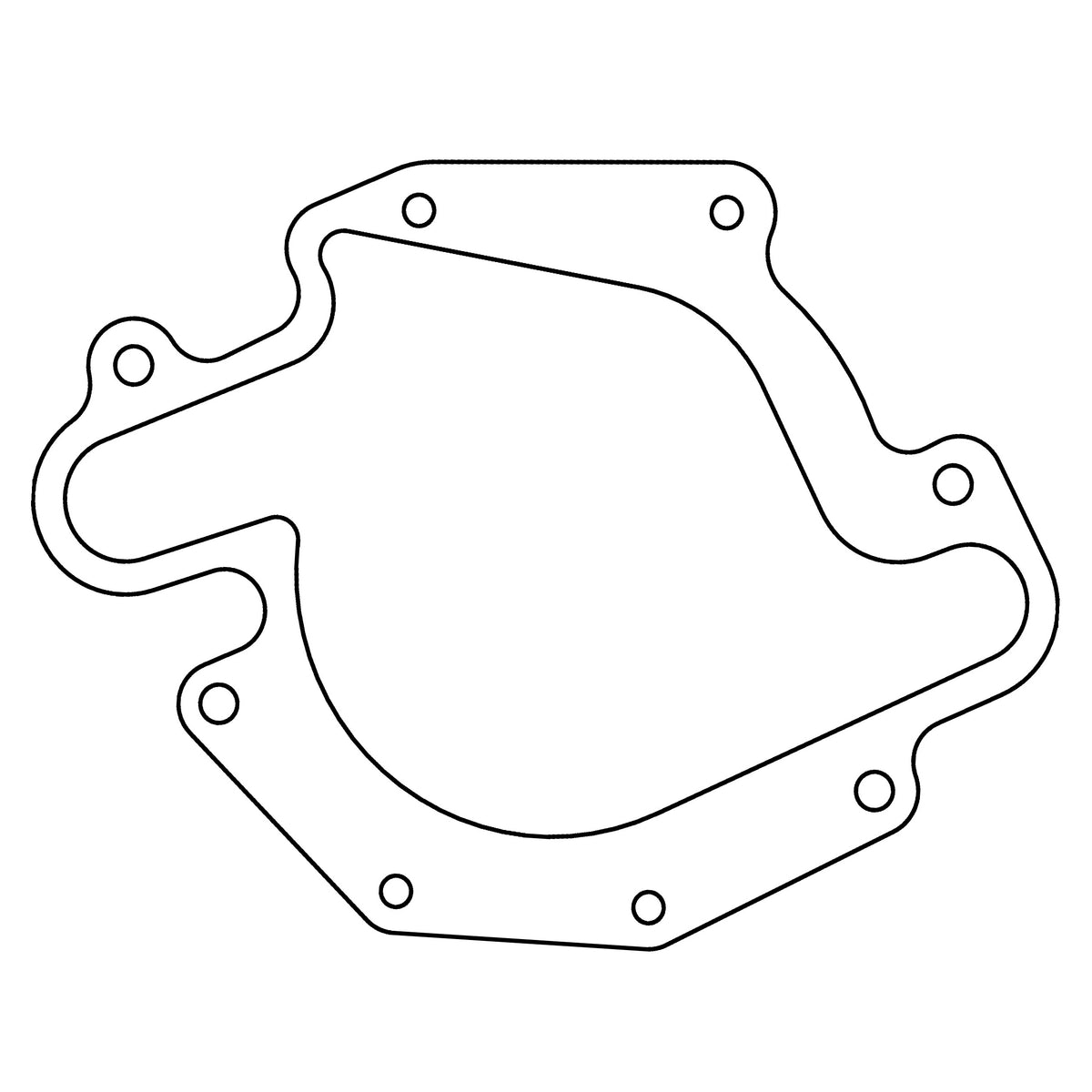 Cometic Gasket Cometic Oldsmobile Gen-2 Rocket V8 .031 Fiber Water Pump Gasket With AC C15166 | C15166