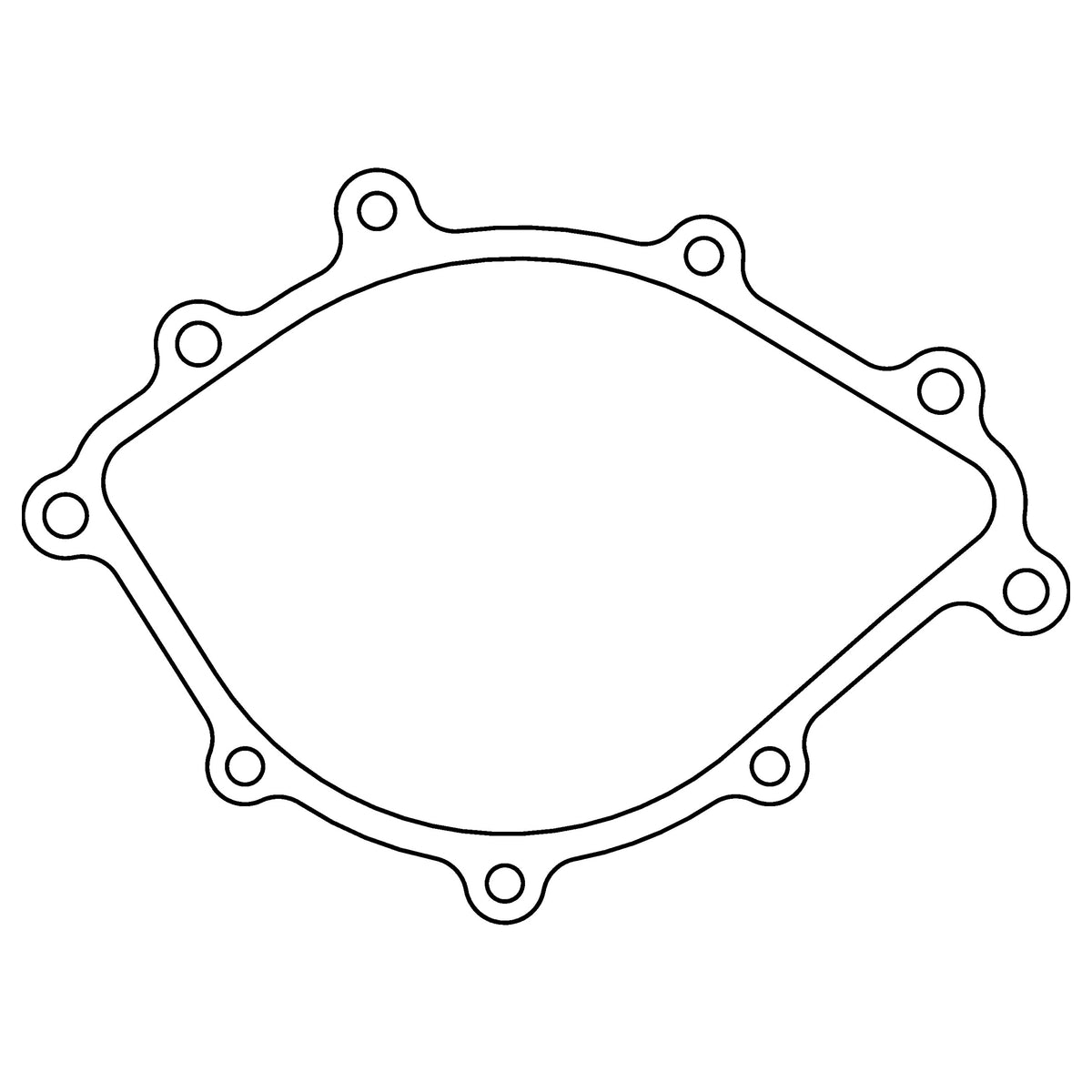 Cometic Gasket Cometic Ford 302 351 Windsor.031 Fiber Water Pump Gasket Water Pump To Plate 1979-85 C15095 | C15095