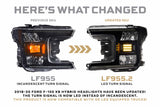Morimoto XB Hybrid-R LED Headlights Ford F150 (18-20) (Pair / ASM) | LF955.2