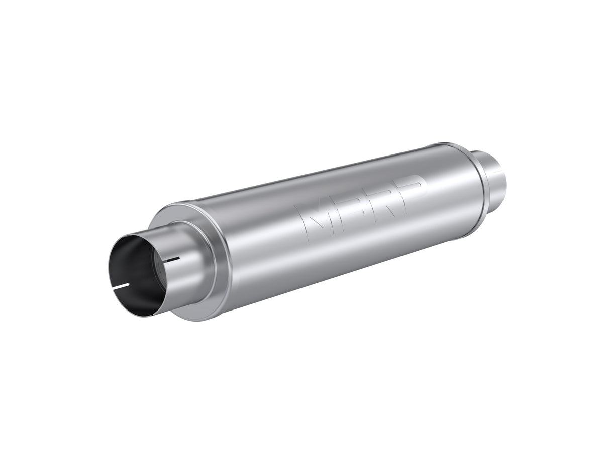 MBRP MBRP T304 Stainless Steel Muffler 4 Inlet Outlet; 24 body; 6 diameter; 30 overall Quiet Tone M1004 | M1004