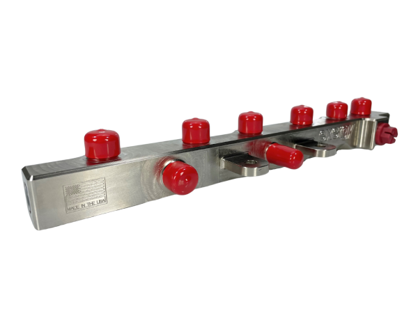 Exergy Performance Exergy Billet 6.7 Dual Feed Fuel Rail w o Sensor or PRV E0620360 | E0620360
