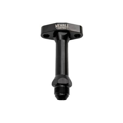 Wehrli Custom Fabrication Wehrli CUSAtom Fitting Kit Extended Turbo Oil Drain -10AN 100674 | 100674