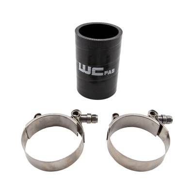 Wehrli Custom Fabrication Wehrli CUSAtom 2 ID x 3.5 Long Silicone Boot and Clamp Kit 207-110 | 207-110
