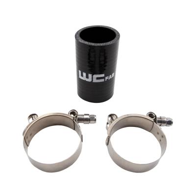 Wehrli Custom Fabrication Wehrli CUSAtom 1.75 ID x 3.5 Long Silicone Boot and Clamp Kit 207-114 | 207-114
