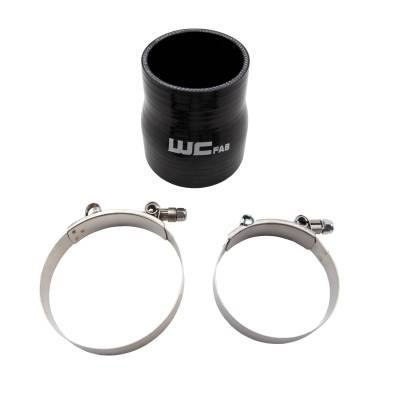Wehrli Custom Fabrication Wehrli CUSAtom 3 x 3.5 ID Straight Reducer x 4 Long Silicone Boot and Clamp Kit 207-115 | 207-115