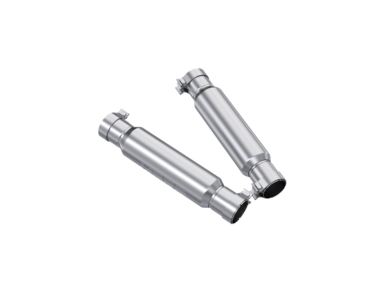 MBRP MBRP 2015 2023 Dodge Challenger 6.2L 6.4L HEMI T304 Stainless Steel 3 Resonators RACE TO STREET PROFILE CONVERSION KIT For S7114 S7116 and S7118 MS7114 | MS7114