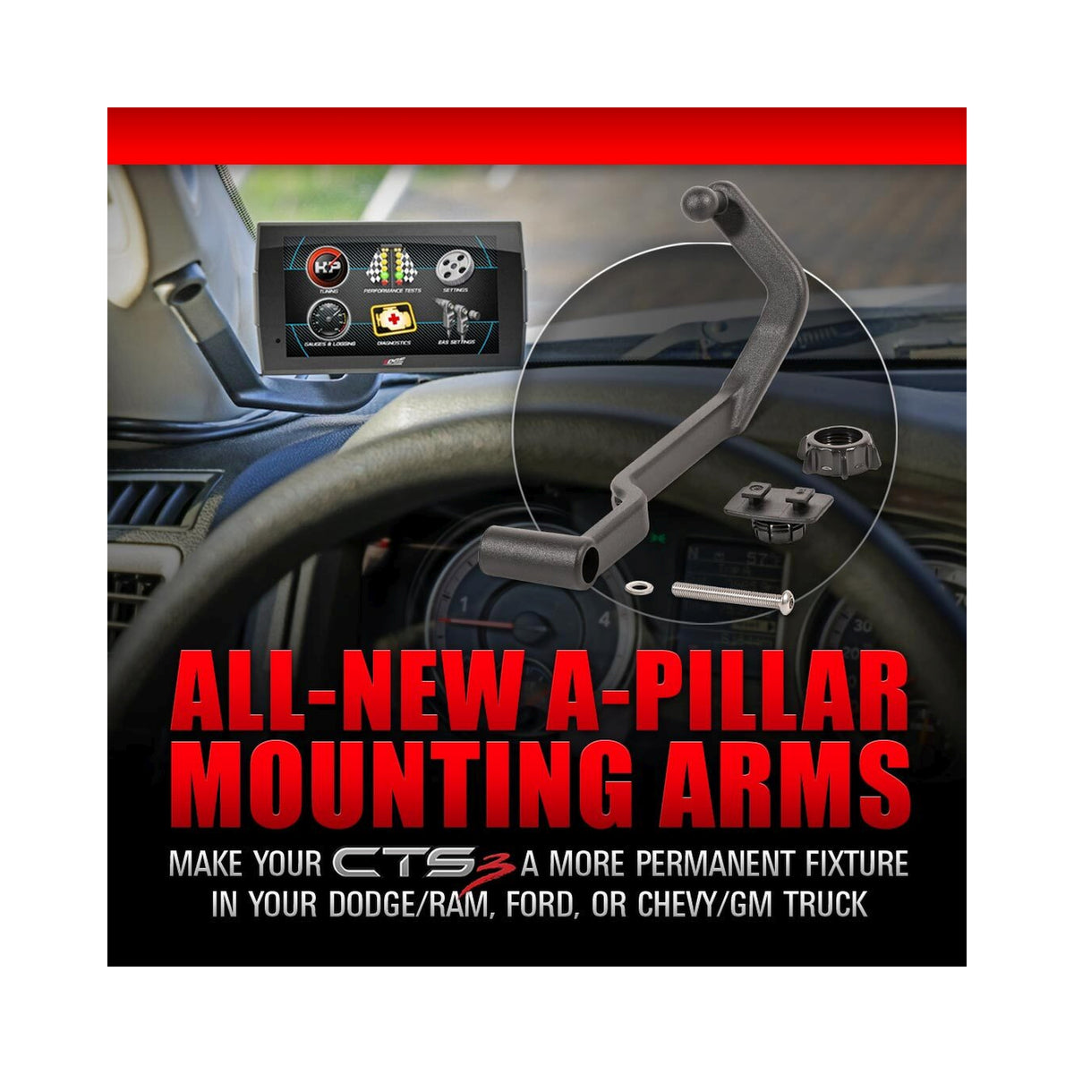 Edge Products Edge 2019-2025 Ram 1500 Display Mount 38604 | 38604