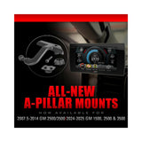 Edge Products Edge Edge A-Pillar Mount for 2007.5-2014 GM 2 28603 | 28603