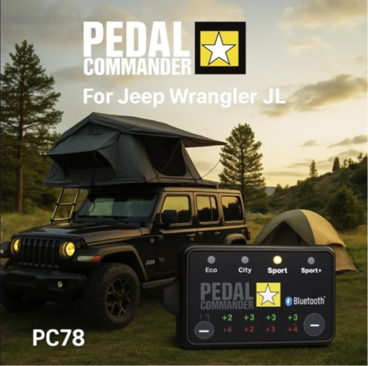 Pedal Commander Pedal Commander Dodge RAM 5th Gen (2019-...) 5.7 (2019-...) For Jeep JL and Ram Vehicles only PC-78 | PC-78