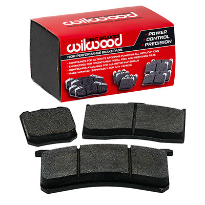 Wilwood Brakes WILWOOD PAD 7112-10 DL BLACK .49 THK AXLE SET 150-8850K | 150-8850K