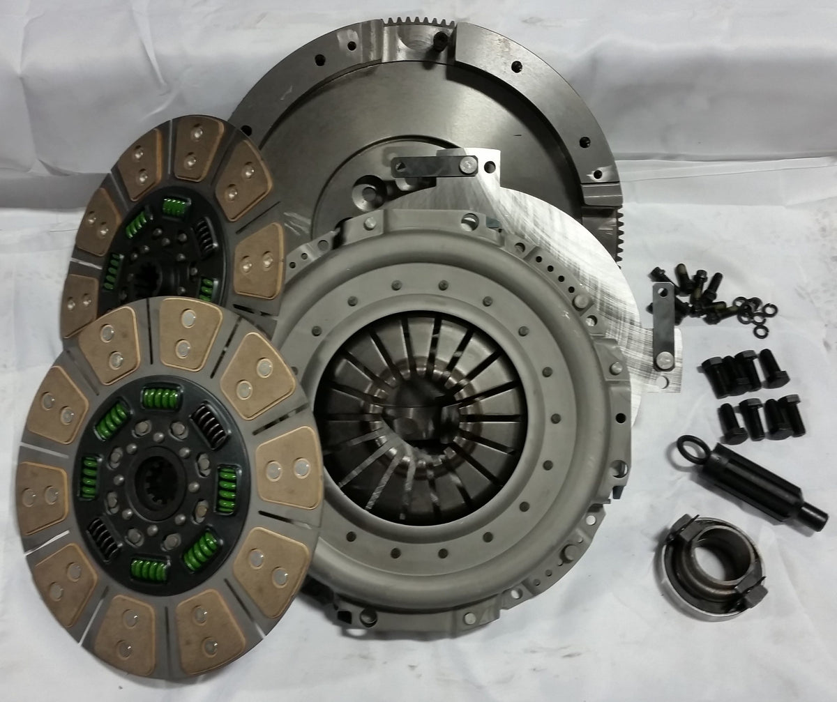 Valair Clutch Quiet Spring Hub Dual Disc Kit for NV5600 (Nodular Iron Flywheel) | QNV56DDSN