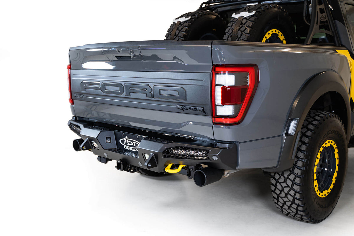 Addictive Desert Design Addictive Desert Designs 2021-2025 Ford Raptor HoneyBadger Rear Bumper R210151430103 | R210151430103