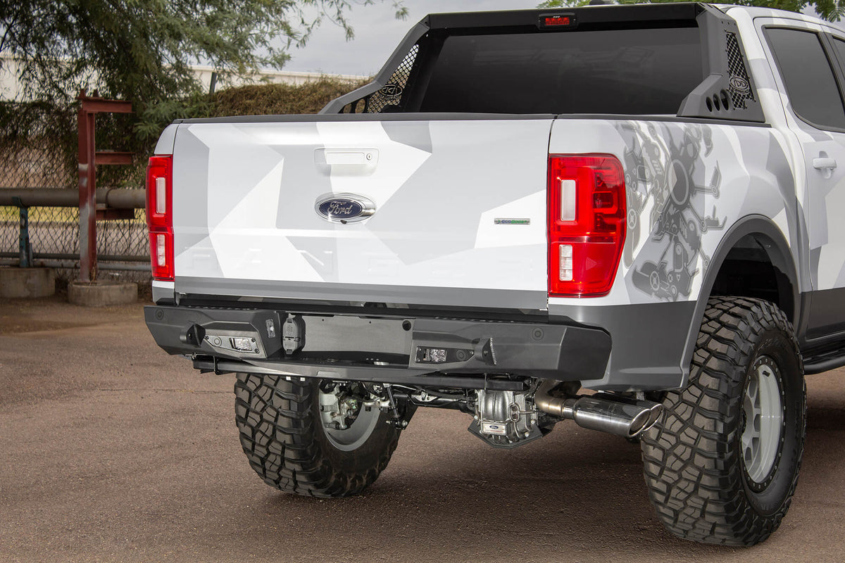 Addictive Desert Design Addictive Desert Designs 2019-2023 Ford Ranger Stealth Fighter Rear Bumper R221231280103 | R221231280103