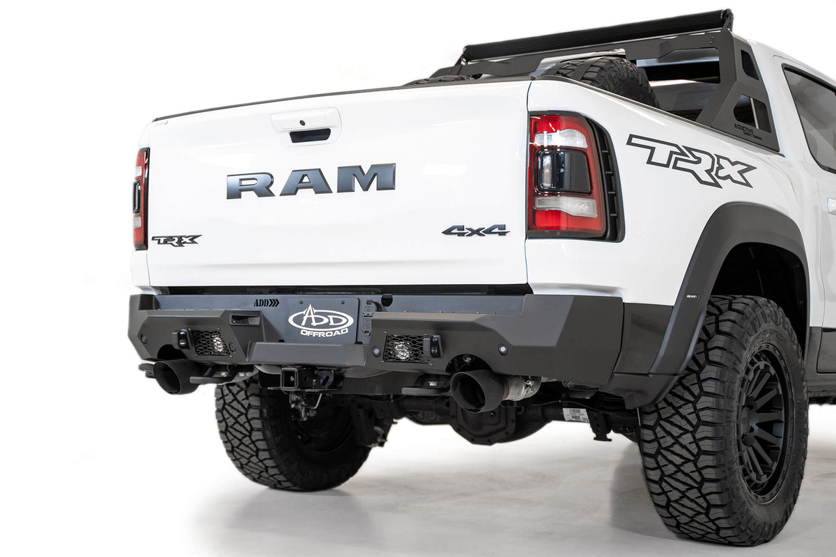 Addictive Desert Design Addictive Desert Designs 2021-2024 RAM 1500 TRX Stealth Fighter Rear Bumper R620081280103 | R620081280103