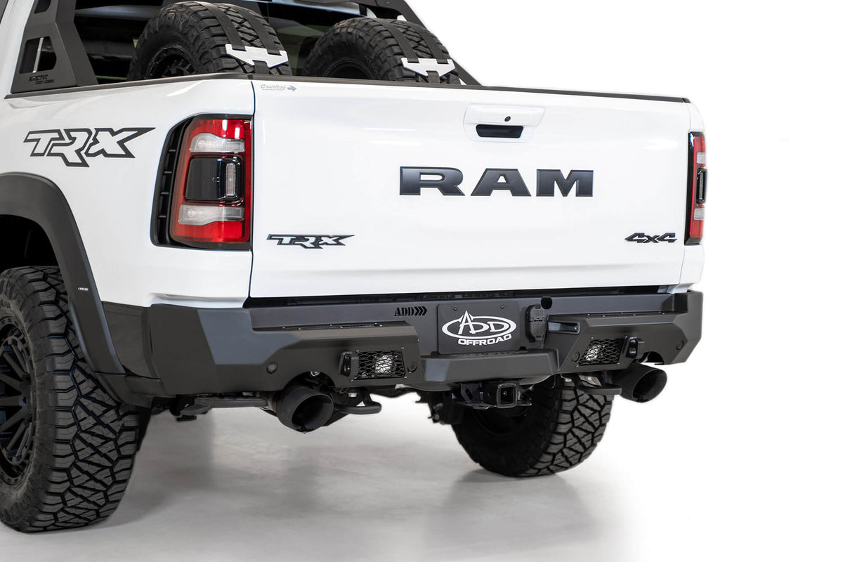 Addictive Desert Design Addictive Desert Designs 2021-2024 RAM 1500 TRX Stealth Fighter Rear Bumper R620081280103 | R620081280103