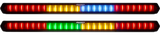 Rigid Industries RIGID CHASE REAR FACING 27 MODE 5 COLOR LED LIGHT BAR 28 INCH TUBE MOUNT 901801 | 901801