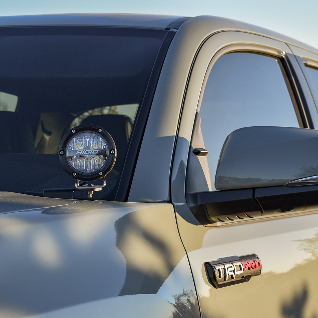 Rigid Industries 2016-2020 Toyota Tacoma A-Pillar Mount, Fits 360-Series, D-Series, D-SS - 46702